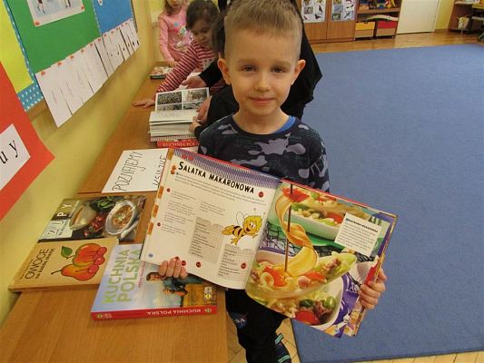 Grafika #8: 20.02.2020 Poznajemy książkę kucharską - gr III