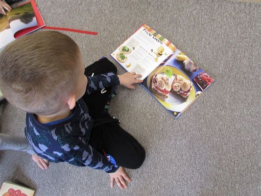 Grafika #13: 20.02.2020 Poznajemy książkę kucharską - gr III