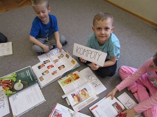 Grafika #22: 20.02.2020 Poznajemy książkę kucharską - gr III