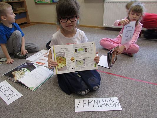 Grafika #28: 20.02.2020 Poznajemy książkę kucharską - gr III