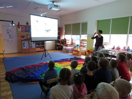 Grafika #5: 19.02.2020 Zajęcia przyrodnicze poprowadzone przez Panią ze Słowińskiego Parku Narodowego