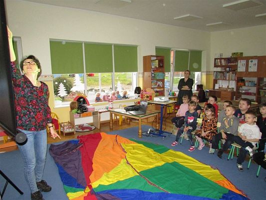 Grafika #6: 19.02.2020 Zajęcia przyrodnicze poprowadzone przez Panią ze Słowińskiego Parku Narodowego