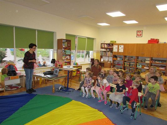 Grafika #13: 19.02.2020 Zajęcia przyrodnicze poprowadzone przez Panią ze Słowińskiego Parku Narodowego