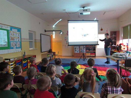 Grafika #24: 19.02.2020 Zajęcia przyrodnicze poprowadzone przez Panią ze Słowińskiego Parku Narodowego