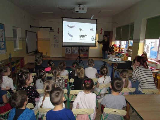 Grafika #37: 19.02.2020 Zajęcia przyrodnicze poprowadzone przez Panią ze Słowińskiego Parku Narodowego