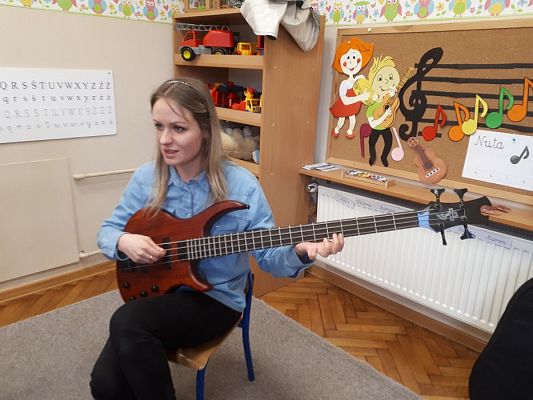 Grafika #24: 13.02.2020 Zajęcia w gr II Poznajemy instrumenty. Muzyka wokół nas!