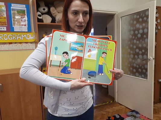 Grafika #3: 14.01.2020 Zajęcia edukacyjne nt ."Bezpieczne ferie"