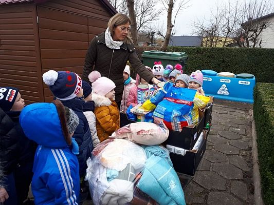 Grafika #7: PEŁNA MISKA DLA SCHRONISKA- ukończenie akcji