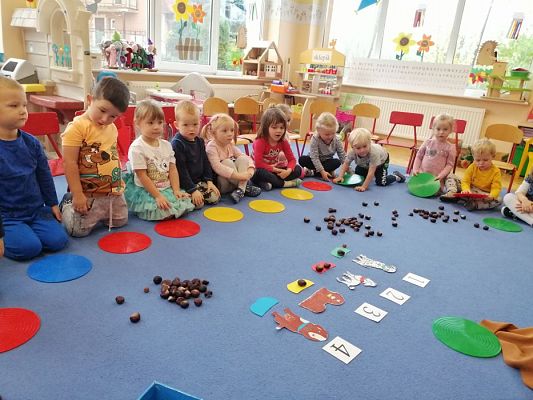 Grafika #4: Jesienne zabawy matematyczne w gr.I