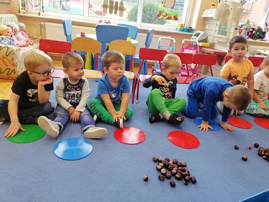 Grafika #7: Jesienne zabawy matematyczne w gr.I