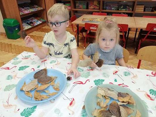 Grafika #13: Listopadowe eksperymentowanie w grupie Maluchów