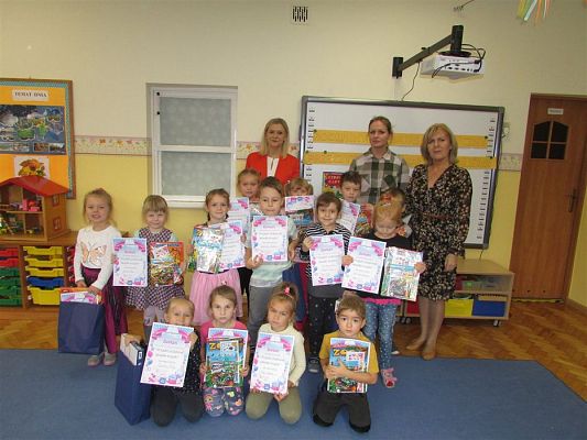 Grafika #29: 24.10.2019 Wręczenie nagród w konkursie plastycznym pt."Przeczytaliśmy-namalowaliśmy"