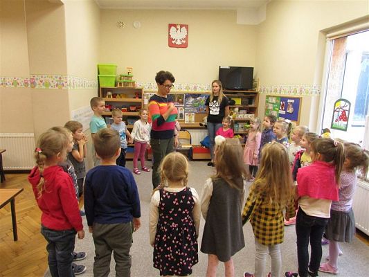 Grafika #23: 23.10.2019 Zajęcia edukacyjne nt."W świecie zwierząt-jeż"