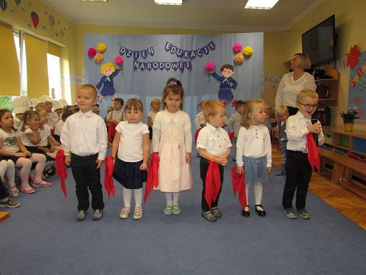 Grafika #22: Dzień Edukacji Narodowej w naszym przedszkolu