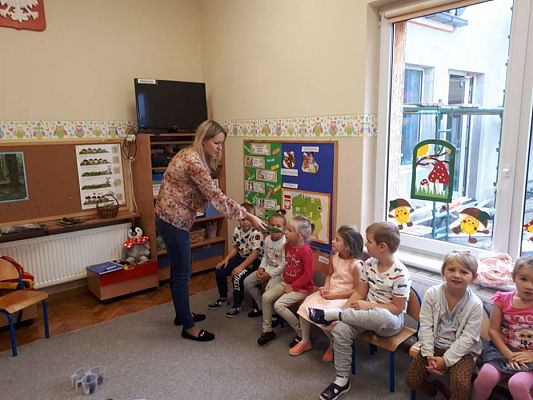 Grafika #25: 26.09.2019 Mały badacz razem z książką poznaje świat Gr II