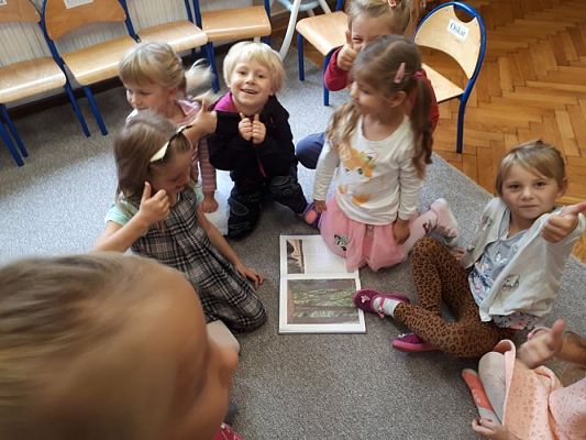 Grafika #34: 26.09.2019 Mały badacz razem z książką poznaje świat Gr II