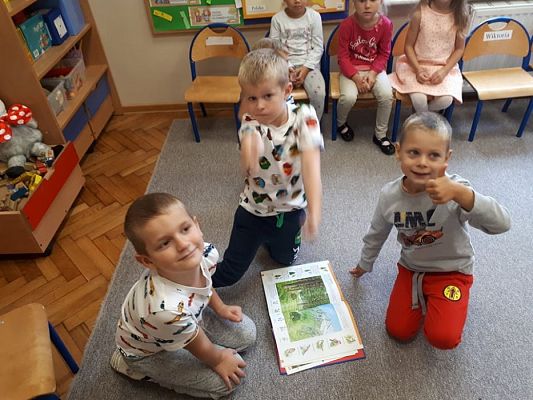 Grafika #39: 26.09.2019 Mały badacz razem z książką poznaje świat Gr II