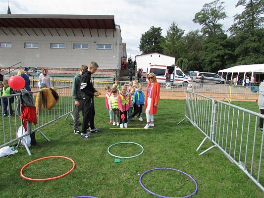 Grafika #45: 20.09.2019 Olimpiada osób niepełnosprawnych na stadionie w Charbrowie