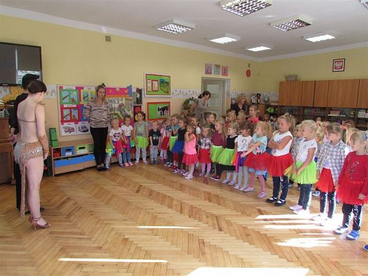 Grafika #7: 18.09.2019 Spotkanie z tancerzami Karoliną Morawiecką i Michałem Wesołowskim