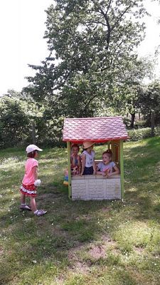 Grafika #6: 06.06.2019 Zabawy w przedszkolnym ogródku