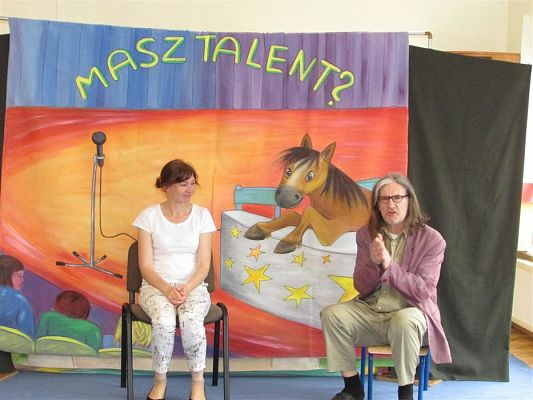 Grafika #23: 23.05.2019 Przedstawienie w wykonaniu teatru "Duet" z Krakowa pt."Magiczny ołówek"