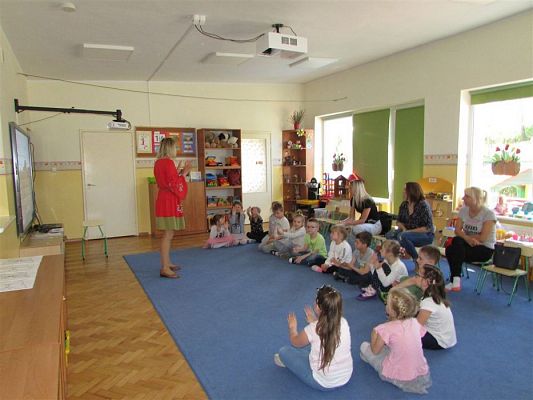 Grafika #0: 14.05.2019 Zajęcia otwarte z j.angielskiego dla rodziców dzieci z gr.III