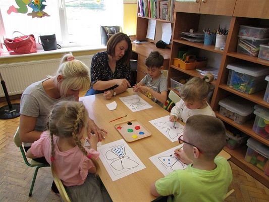 Grafika #16: 14.05.2019 Zajęcia otwarte z j.angielskiego dla rodziców dzieci z gr.III