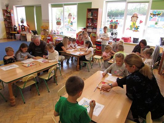 Grafika #19: 14.05.2019 Zajęcia otwarte z j.angielskiego dla rodziców dzieci z gr.III