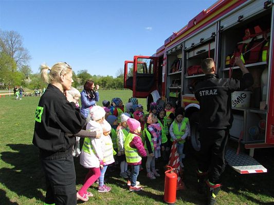 Grafika #30: 08.05.2019 Spotkanie ze strażakami z OSP w Wicku