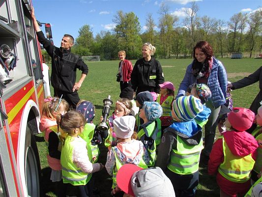 Grafika #43: 08.05.2019 Spotkanie ze strażakami z OSP w Wicku