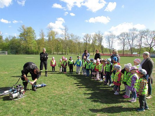 Grafika #45: 08.05.2019 Spotkanie ze strażakami z OSP w Wicku