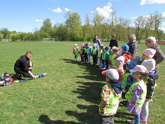 Grafika #46: 08.05.2019 Spotkanie ze strażakami z OSP w Wicku