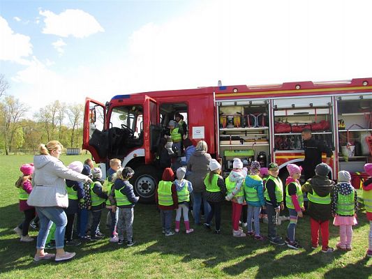 Grafika #50: 08.05.2019 Spotkanie ze strażakami z OSP w Wicku