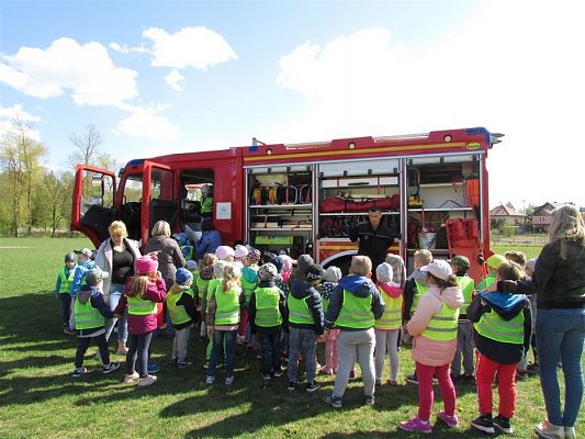 Grafika #51: 08.05.2019 Spotkanie ze strażakami z OSP w Wicku