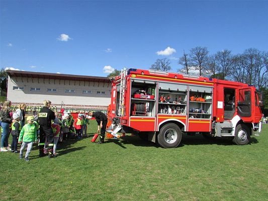 Grafika #76: 08.05.2019 Spotkanie ze strażakami z OSP w Wicku