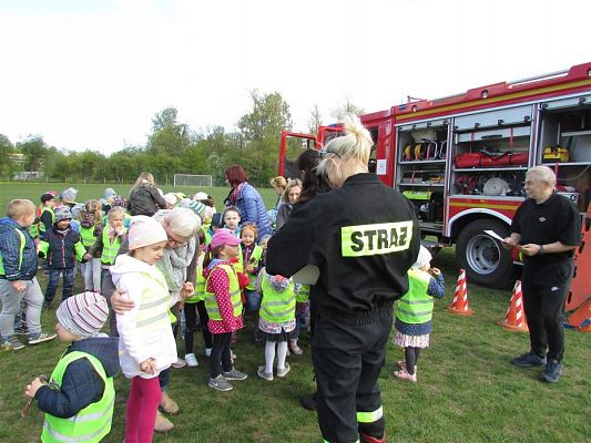 Grafika #86: 08.05.2019 Spotkanie ze strażakami z OSP w Wicku