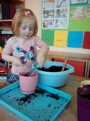 Grafika #11: 25.04.2019 Wzbogacamy nasz kącik przyrody - gr I