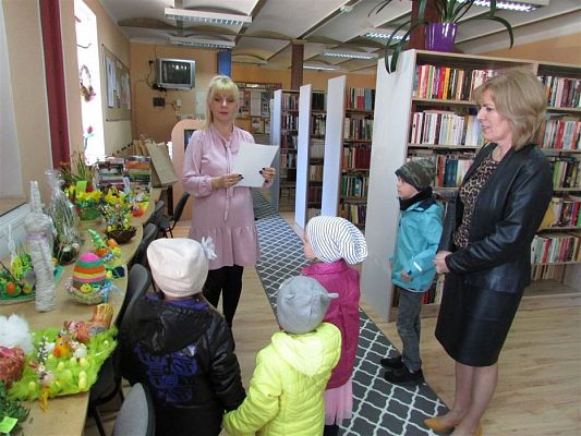 Grafika #0: 17.04.2019 Laureaci konkursu pt. "Stroik Wielkanocny"