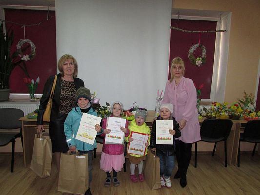 Grafika #8: 17.04.2019 Laureaci konkursu pt. "Stroik Wielkanocny"