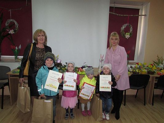 Grafika #9: 17.04.2019 Laureaci konkursu pt. "Stroik Wielkanocny"