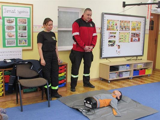 Grafika #1: 08.04.2019 Spotkanie ze Strażakami -ratownikami