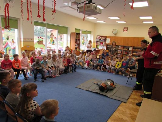 Grafika #2: 08.04.2019 Spotkanie ze Strażakami -ratownikami