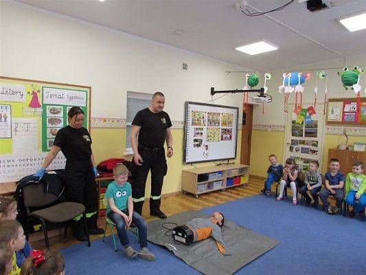 Grafika #4: 08.04.2019 Spotkanie ze Strażakami -ratownikami