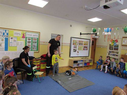 Grafika #12: 08.04.2019 Spotkanie ze Strażakami -ratownikami