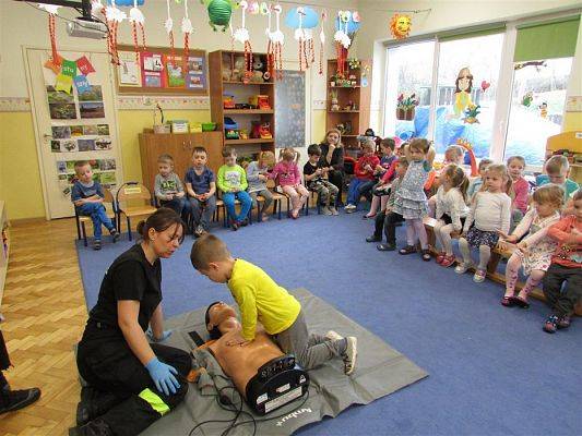 Grafika #36: 08.04.2019 Spotkanie ze Strażakami -ratownikami