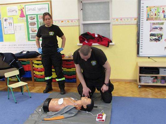 Grafika #47: 08.04.2019 Spotkanie ze Strażakami -ratownikami