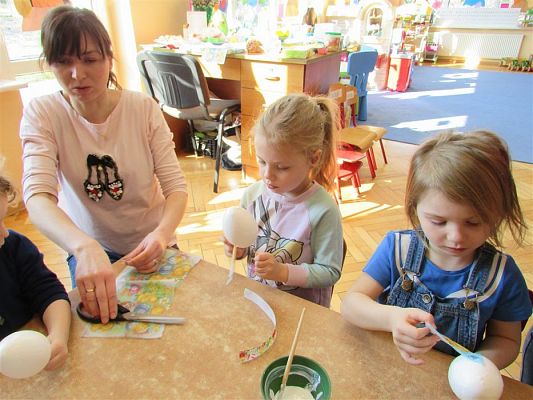 Grafika #13: 05.04.2019 - Warsztaty kreatywne - "Ozdoby wielkanocne"