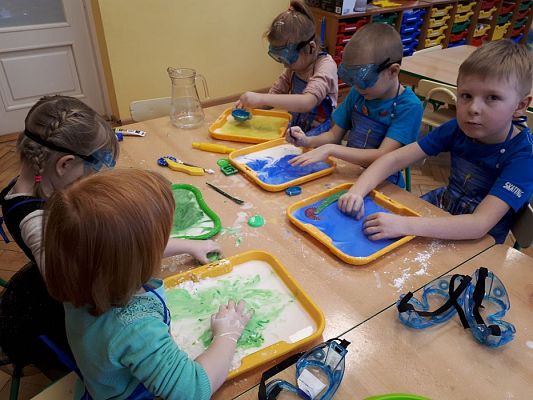 Grafika #21: 20.02.2019 Zabawy z cieczą nienewtonowską