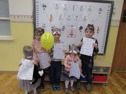 Grafika #15: 15.02.2019 Międzynarodowy Dzień Kota