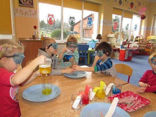 Grafika #2: Doświadczenia chemiczne z kolorami